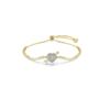 Swarovski Heart With Arrow Gold Tone Bracelet 5744061