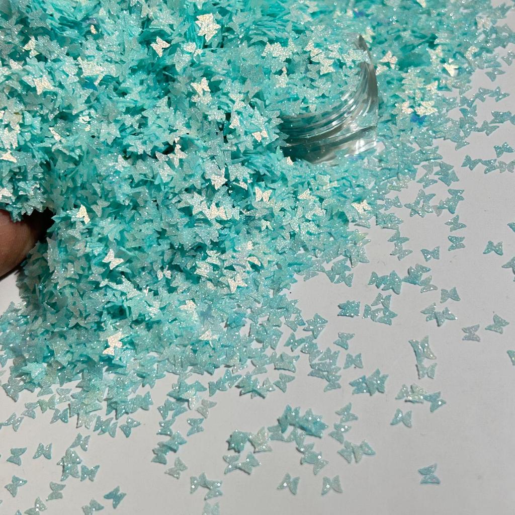 Reflective Diamond Butterfly Nail Art Sequins
