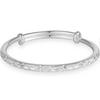 2024 Flash Sand Silver Star Bracelet for Women – Elegant High-End Gift for Her