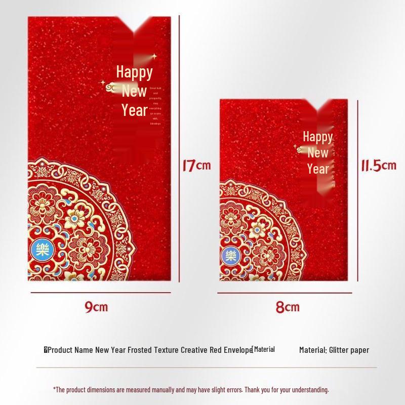2026 Year of the Horse Red Envelope Bags - Short & Long Festive Shapes for Spring Festival