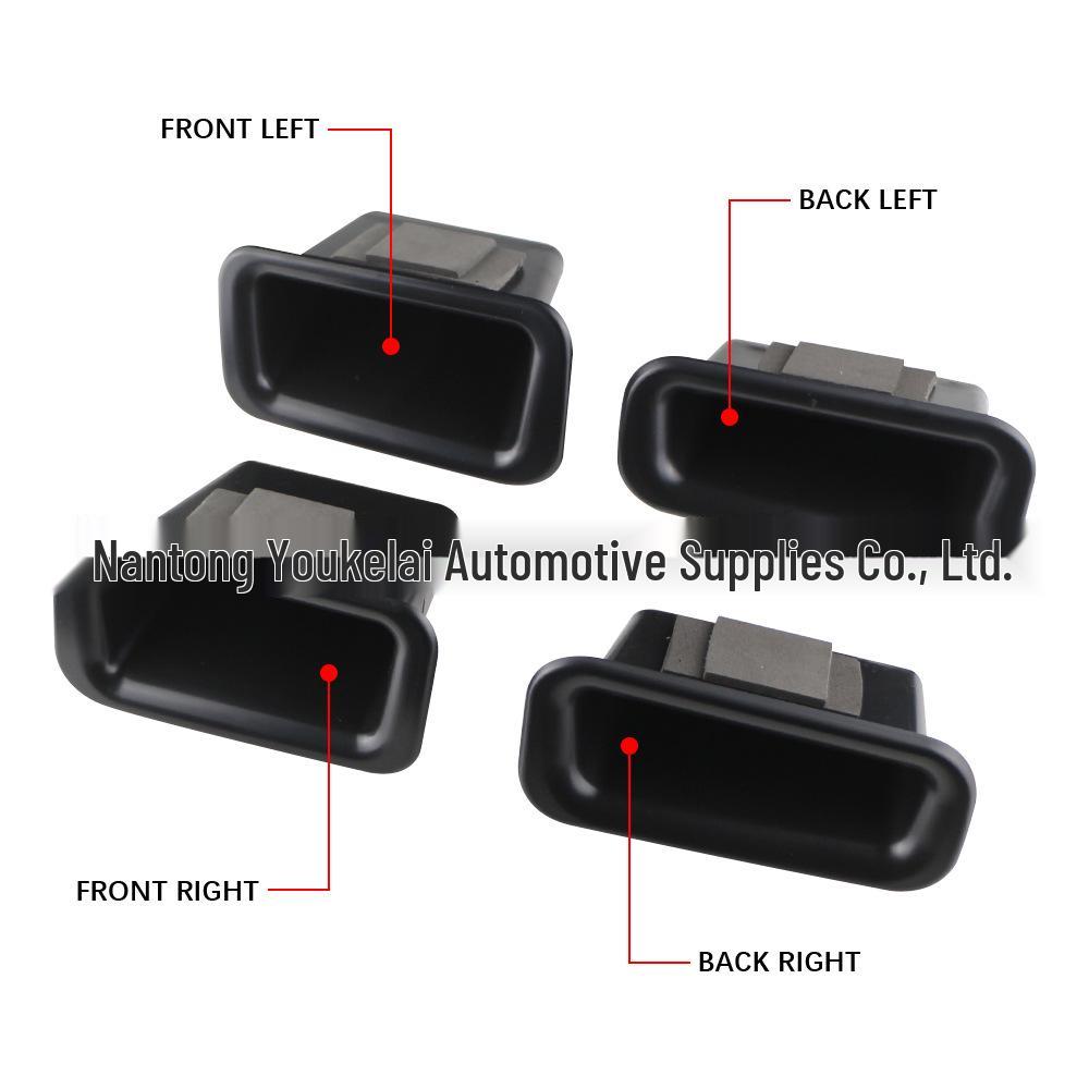 Fits Ford Explorer 2011-2015: Car Door Armrest Storage Box for Front & Rear Interior Enhancement.