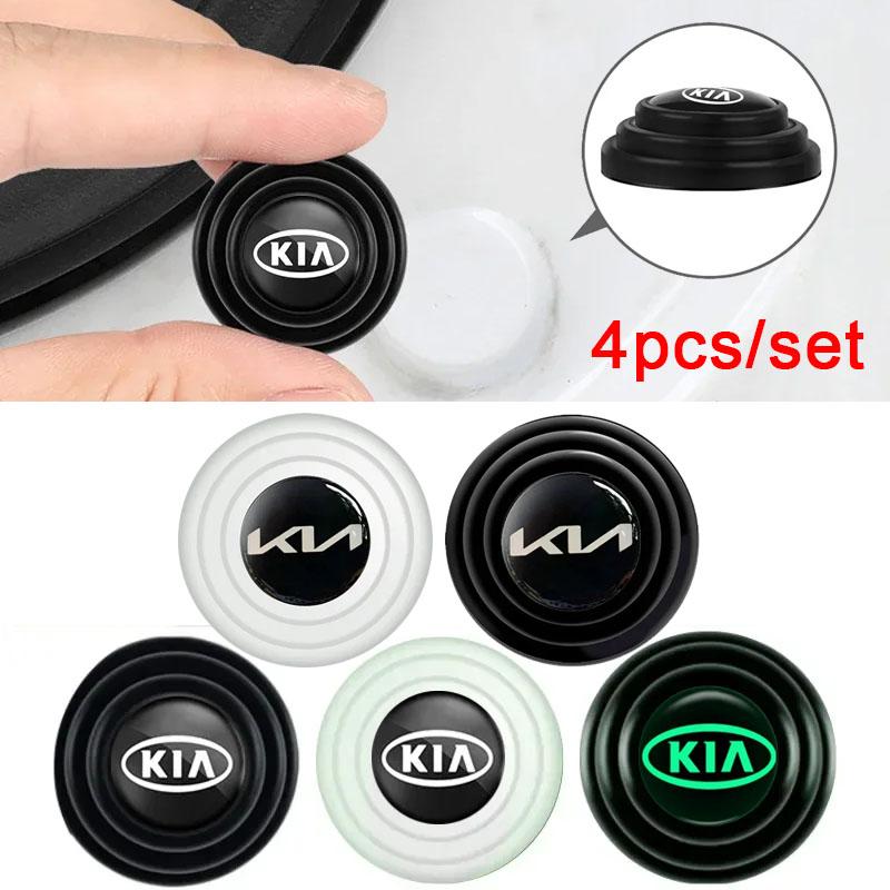 4pcs Car Door Shock Absorber Soundproof Buffer Pier Stickers for KIA RIO K3 K5 Sportage Sorento Optima Oprius Cerato Forte Soul YO7