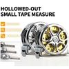 Stainless Steel Retractable Tape Measure 2 Meter Sewing Tools  Household Measuring