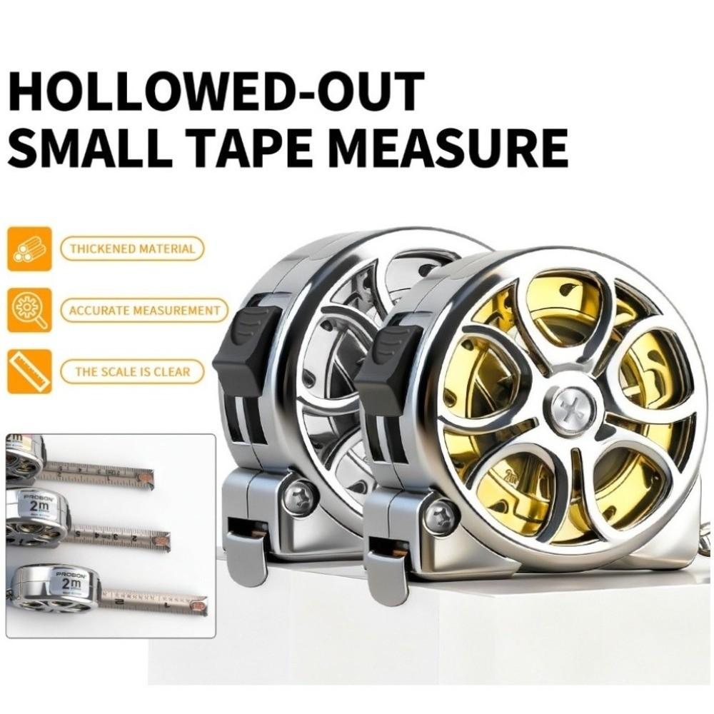 Stainless Steel Retractable Tape Measure 2 Meter Sewing Tools  Household Measuring