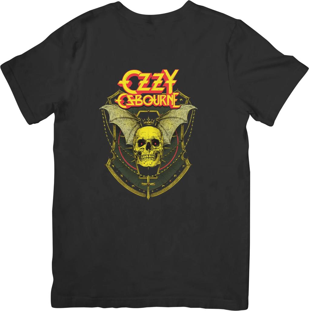 Ozzy Osbourne Music Unisex Fit for Men & Women Quality Cotton T-Shirt Black