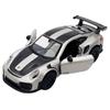 Maisto 1:64 Pictograme de Viteză Mașinuță Model Diecast Porsche 911 GT2 RS cu Uși Care Se Deschide, Argintiu