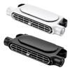 Adjustable Car Interior Rear Headrest Fan Cooler Air Cooling Fan Summer Car Accessories Car Headrest Cooling Air Fan 3 Speeds
