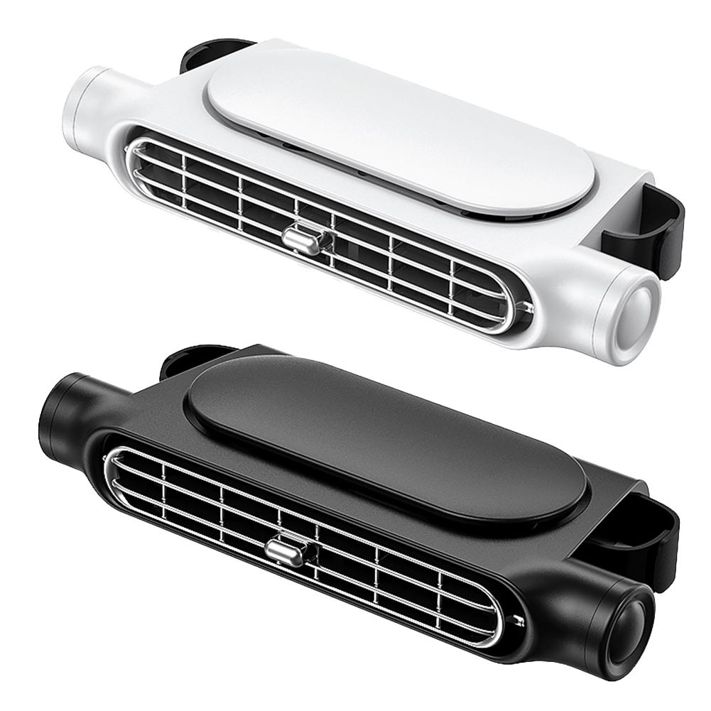 Adjustable Car Interior Rear Headrest Fan Cooler Air Cooling Fan Summer Car Accessories Car Headrest Cooling Air Fan 3 Speeds