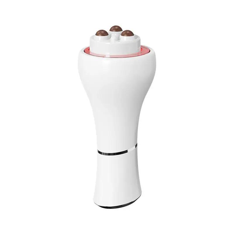 

Новый инструмент для растирания живота Bian Shi с ручным поясом для массажа живота, инструмент для разогрева живота, массажер для живота белый