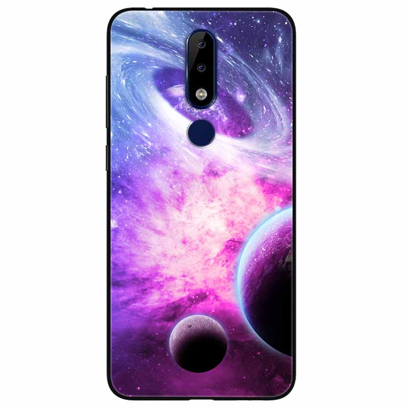 For Nokia 5.1 Plus Case Soft Silicone Cartoon Fashion TPU Phone Cases for Nokia X5 Cover 5.1Plus Cute for NokiaX5 Protective