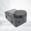 Black Camera Lens Protective Cover For DJI OSMO Action 6 Non Slip Silicone Dust-proof Scratch-resistant Cover