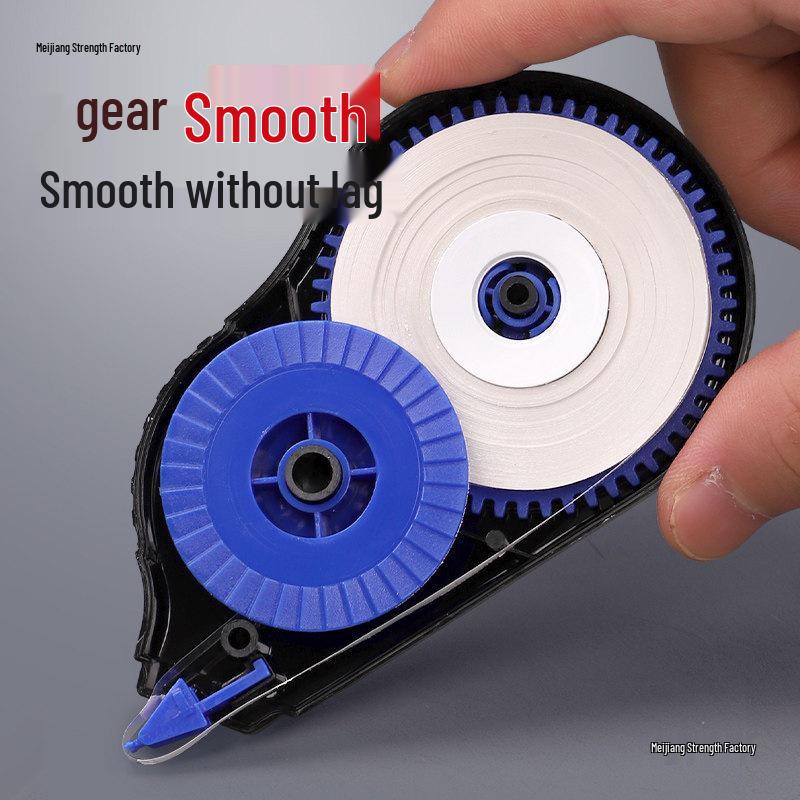 Correction Tape for Students, Drop-Proof, 30m, Large Capacity, Economical, Seamless, Smooth, Silent White-out.
