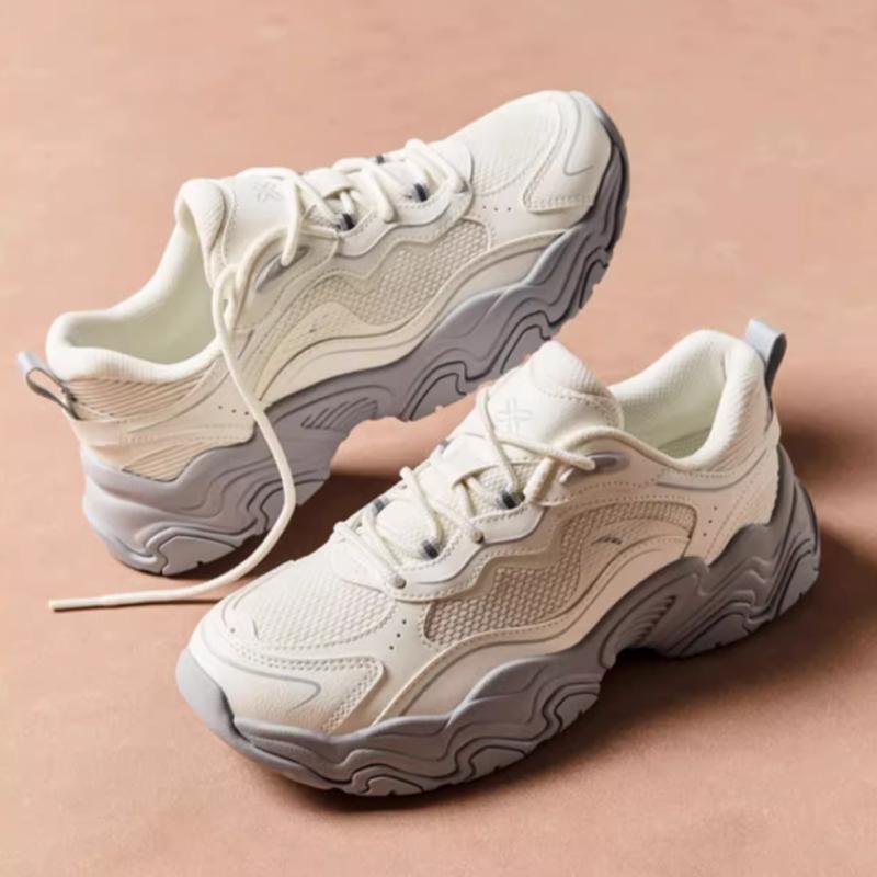 Anta Meteor 3 Fashion Comfortable Trendy Slip Resistant Durable Low Top Lifestyle Casual Shoes Women Casual Shoes White Gray 122448856-2