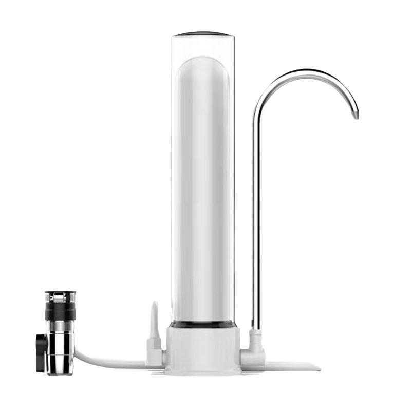 Ceramic Filter Countertop Water Purifier with Washable Faucet Filter (Non-Direct Drinking)