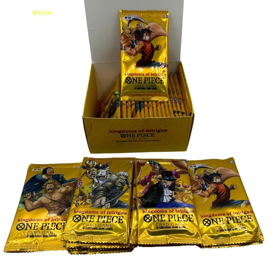 Hot Anime One Piece 300Pcs/Box Cards English Awakening Of The New Era Trading Card Game Collection Battle Booster Toy Xmas Gifts