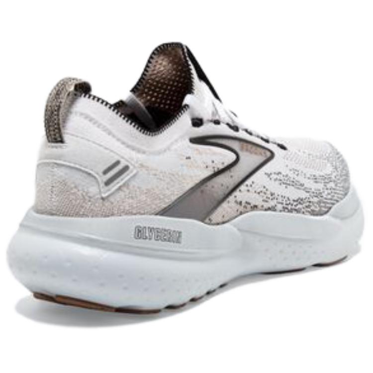 Brooks Glycerin StealthFit 21 White Grey Black Women Sneakers 120410-1B-135