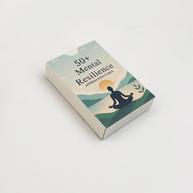 50 Positive Affirmation Cards for Mental Resilience
