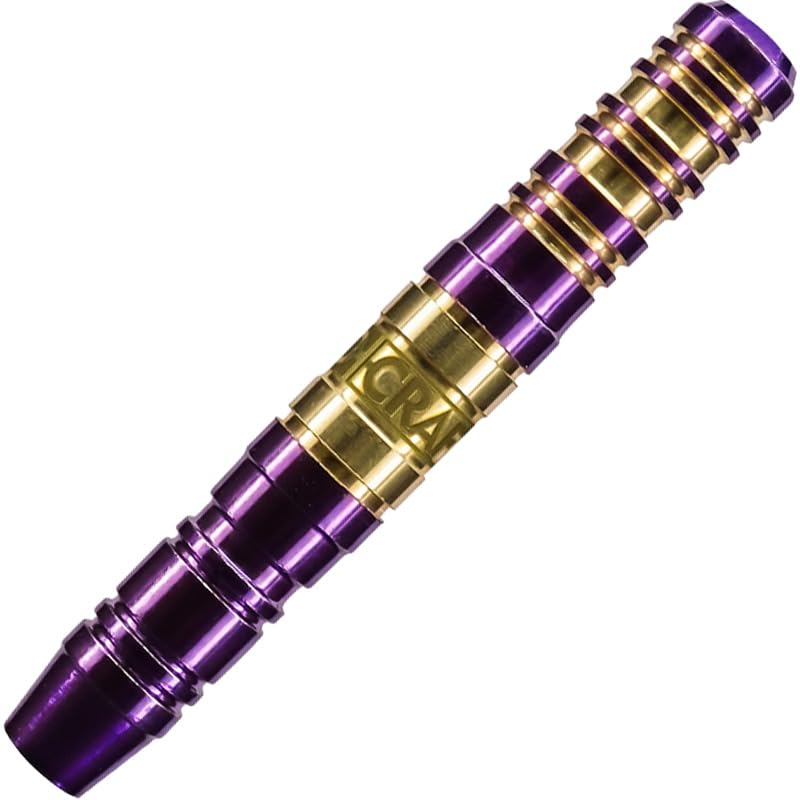 ZONE Series Megahertz 2 Purple 2BA Soft Tip Darts with Spare High Quality for Beginners and Practice Darts D-CRAFT Parts,