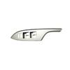 Door Window Switch Bezel Front Side for Toyota Corolla 2009 2010 2011 2012 2013 Door Armrest Panel Trim Cover Silver (Left (Driver) Side)