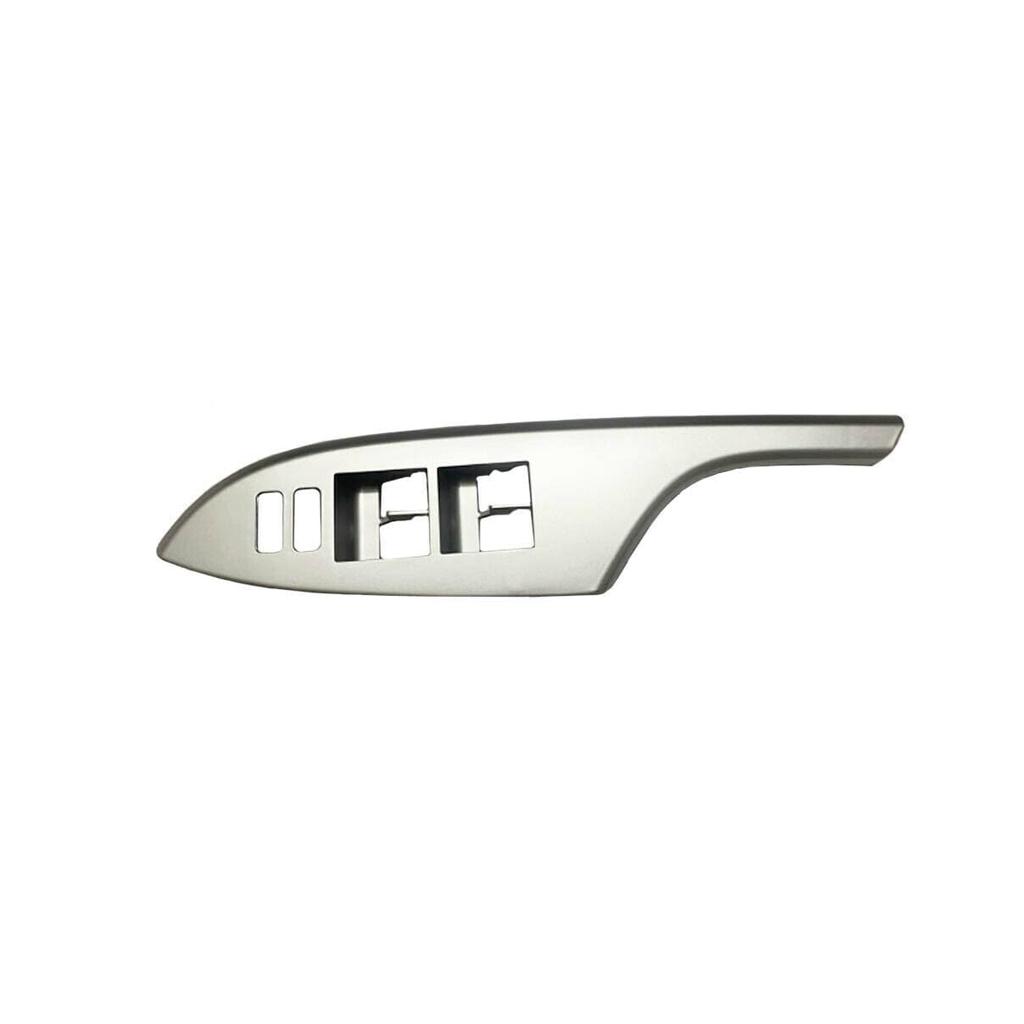 Door Window Switch Bezel Front Side for Toyota Corolla 2009 2010 2011 2012 2013 Door Armrest Panel Trim Cover Silver (Left (Driver) Side)