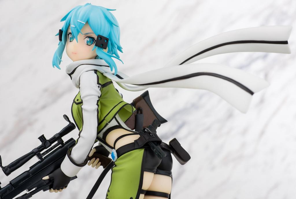 Sword Art Online II Sinon Scale PVC Painted Complete Figure 1/8