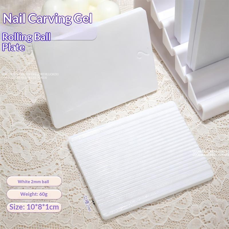 2-4mm Rubbing Strip Ball Mould Soft Ceramic Optional Diameter Non-Toxic Craft Supply for DIY Phone Case Decor Making