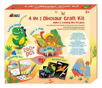 4-in-1 Dinosaur Making Kit