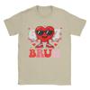 Six Seven 67 Bruh 6 7 Meme Funny Valentine Heart Cotton T-Shirt Men Summer Y2K T Shirts O Neck Tee Shirt Plus Size Casual Tops