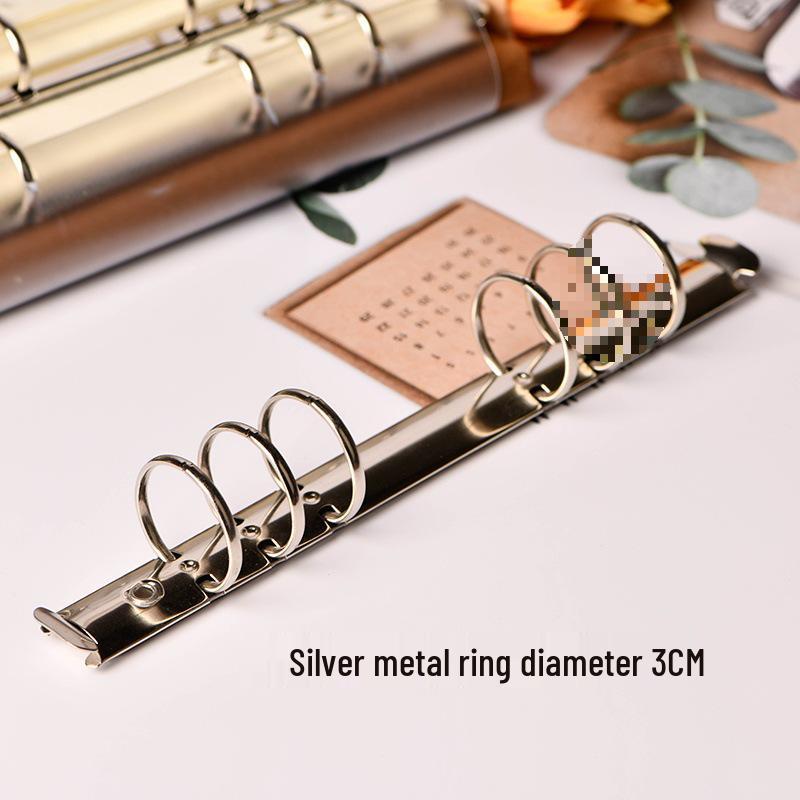 A5 Metal Binder with Removable Rings for Students and Office Use