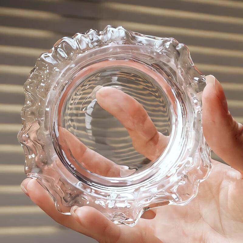 CLITON Glass Iced Coffee & Latte Cups