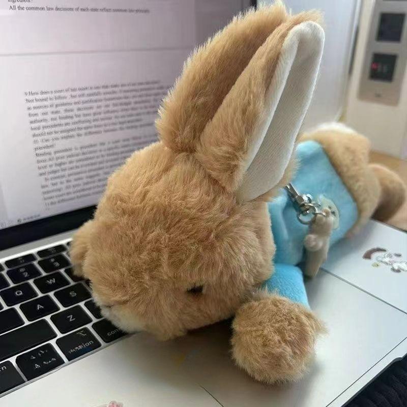 Niedliche Plüschpuppe Hase Mäppchen Studenten Schreibwaren Schulbedarf Kosmetik Aufbewahrungstasche