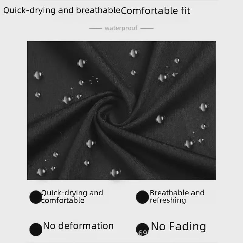 Herren Schnelltrocknende Doppellagige Badehose - Anti-Peinlichkeits Strandshorts 2023