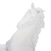 Resin Horse Statue Eruopean Style Horse Sculpture Ornaments Home Desk Decor Photograph Props Office Desktop Decoration