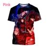 Summer Anime Jujutsu Kaisen 3D Printed T Shirt for Men and Women Casual Hip Hop Harajuku Short Sleeve T Shirt Tops