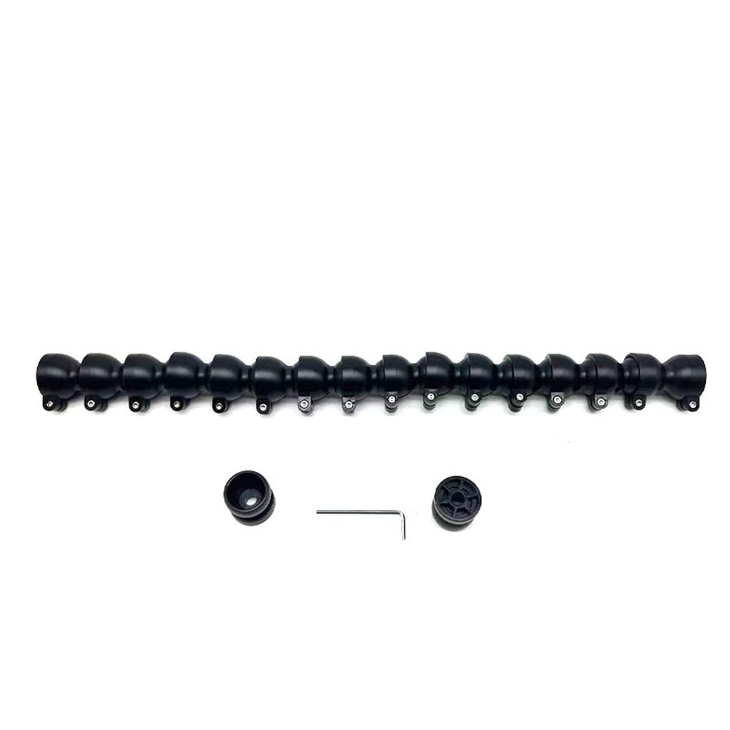 Plastic Bracket Flexible Stand For Dent Repair Auto Body Leveling Light Featuring Angles Adjustable Arm Design