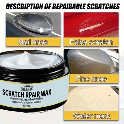 Magische Kratzer-Reparaturcreme für Autos ist schnell und einfach zu verwenden ohne zu lackieren, geeignet für alle Fahrzeugtypen, LKWs, Motorräder.