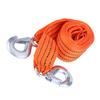 4 Meter Load 3 Ton  Car Trailer Towing Rope Strap Tow Cable with Hooks Emergency Vehicle Tool