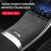 Top Suede For Mercedes Benz C-Class W206 C200 S206 A206   Car Central Console Gear Shift Panel Cover Decorative Panel