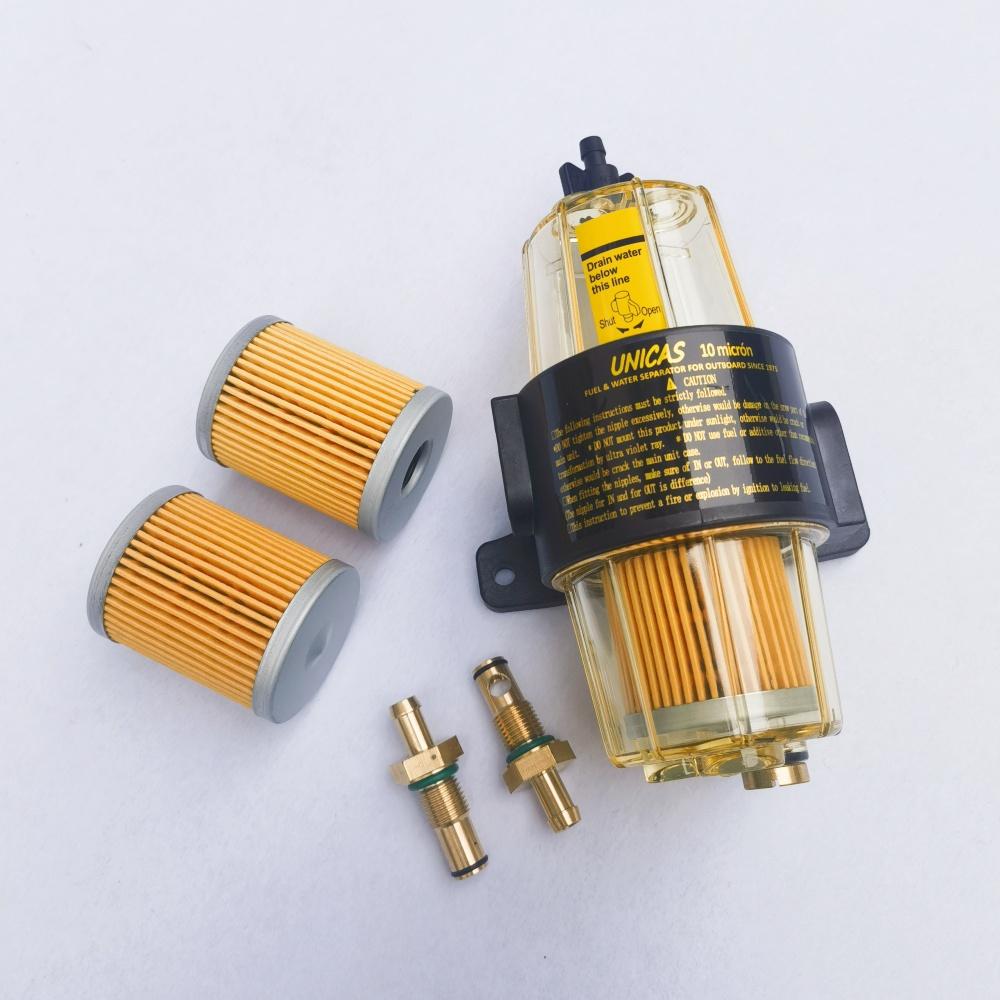 UF-10K Fuel Filter Element Water Separator Assembly UF10K Outboard Motor Boat Engine For Honda Yamaha Suzuki Mercury