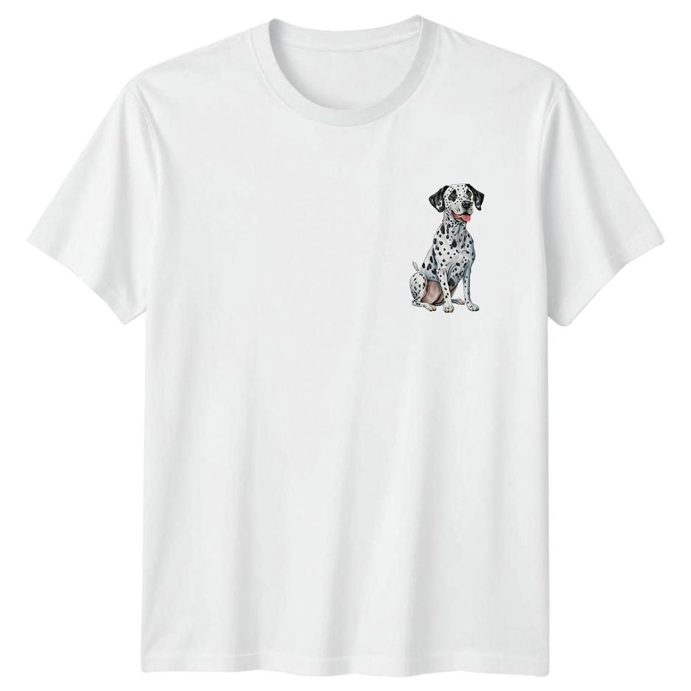 Dalmatian Dog Dogs Animals Unisexs TShirt Unisexs Tee Graphic Unisex Shirt S