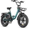 ENGWE L20 Boost 250W Electric Bike, 126KM Range, 20"x4" Fat Tires, Shimano 7-Speed, Boost Button, for Urban & Trail Riding