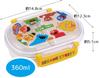 Skater Sesame Street Lunch Box, 360ml, for Children, Made In Japan, QAF2BAAG-A