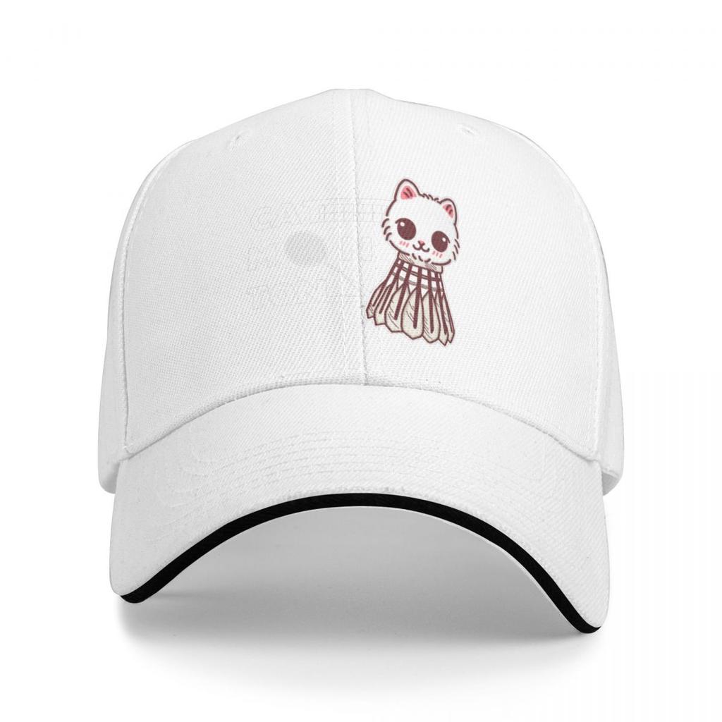 Baseball Caps Funny Badminton Cat Cute Graphic Men Women Outdoor Spring Caps
