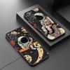 Cartoon Astronaut Phone Case for Samsung Galaxy A72 A73 A24 A71 A32 A21s A22 A33 A31 A16 A52 A23 A53 A35 Soft Cover