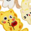 6 Pcs Cartoon Animal Embroidered Patches Cats Iron on Patches Clothing Patches Kitten Sewing Patches for Clothes Bag