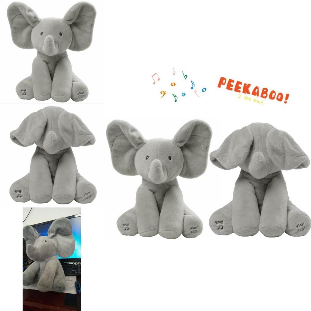 Peekaboo Talking Animated And Singing Elephant Baby Kids Gifts Educational