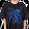 Retro Twilight T-shirt Edward Cullen T-shirt losse pasvorm uniseks zwaar puur katoen streetwear top harajuku t-shirts