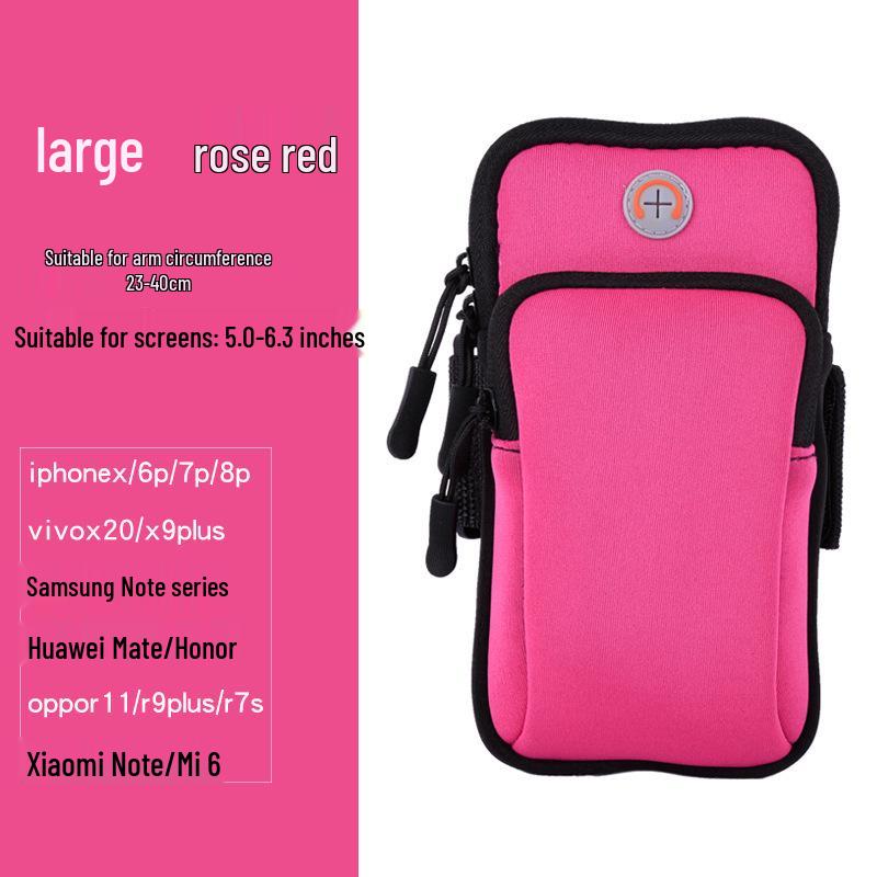 Waterproof Unisex Running Armband - Lightweight Sports Wrist Phone Pouch