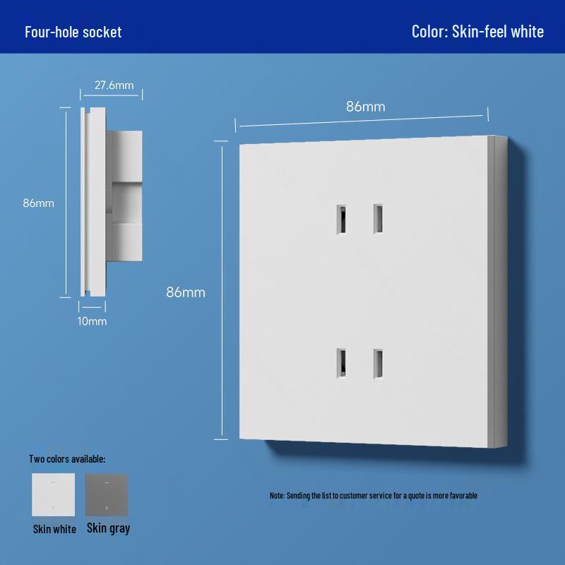 Smart Switch Panel Mesh2.0 Connects To Mijia App, Supports Voice Control, Dual Control, and Zero-fire Version with Bluetooth.