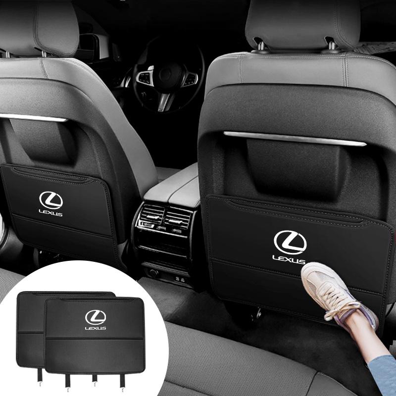 Car Seat Back Anti-Kick Mat Protector Pad Cover For Lexus F SPORT ES RX NX LS UX LM LX GX LC RZ IS CT GS RC HS SC TX LBX IS300KF6 